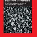 Cover "Das Leviathan-Frontispiz" von Saskia Mestern, Illustration: die Körper im Leviathan, Rückenansicht vieler Menschen, Radierung.